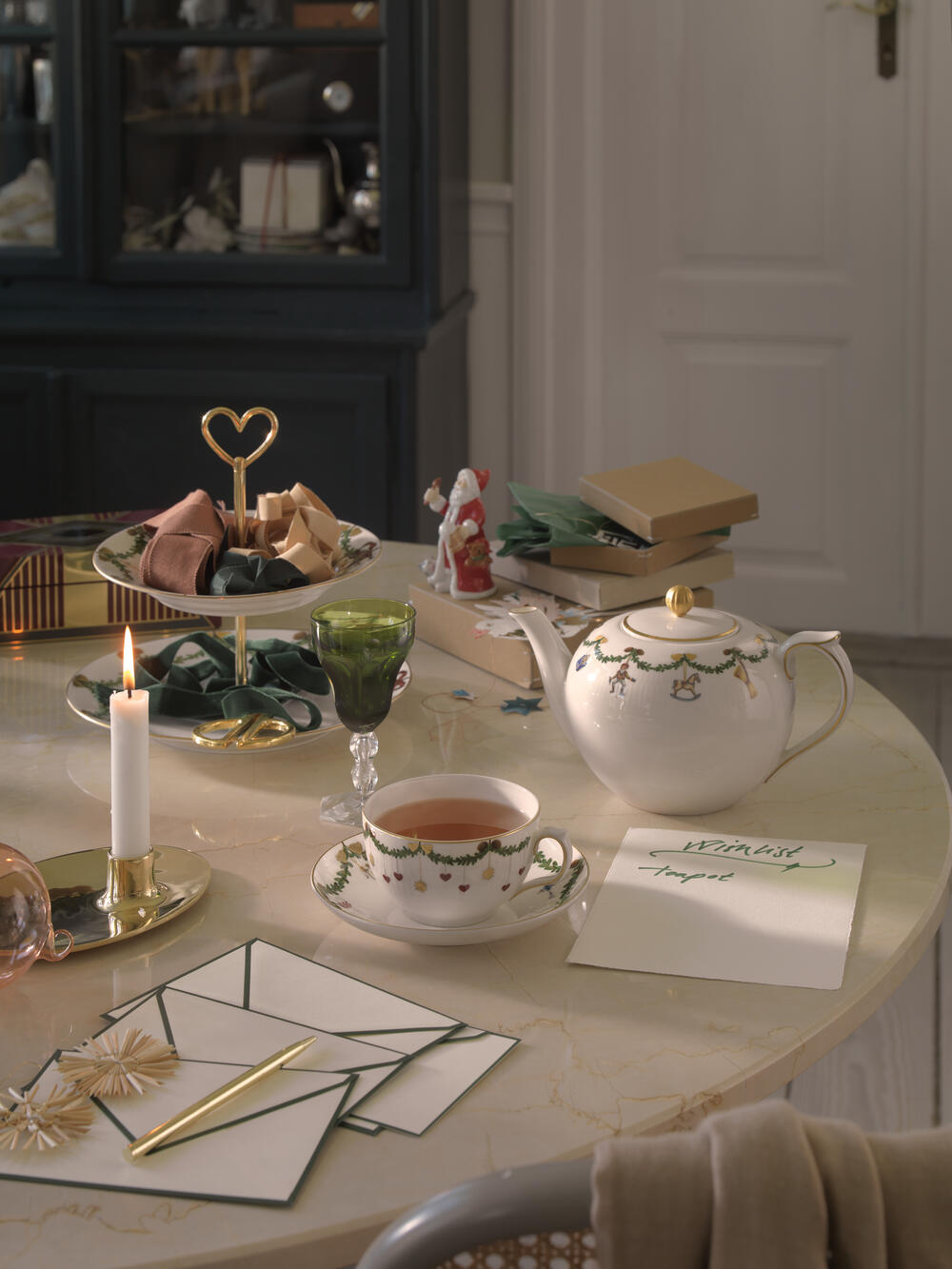 Stjerne Riflet tekande med låg - 140 cl.